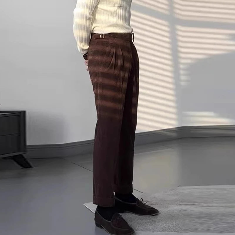 Leo-Eleganckie Nogawki z Weluru