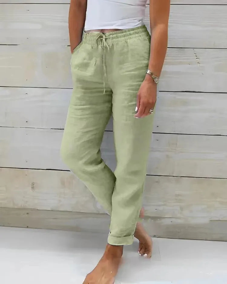 Joanna – Letnie spodnie na luzie