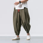 ZenWear Męskie Spodnie Harem
