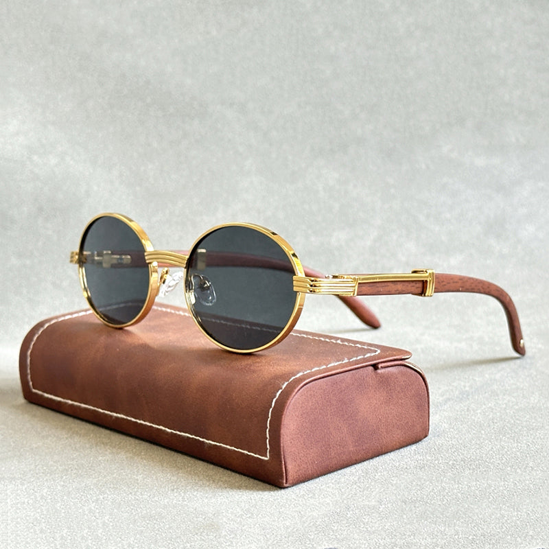 Okulary Drewniane — elegancja natury