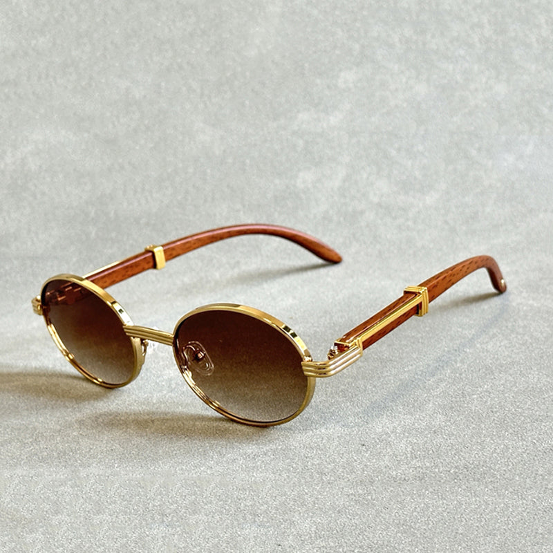 Okulary Drewniane — elegancja natury