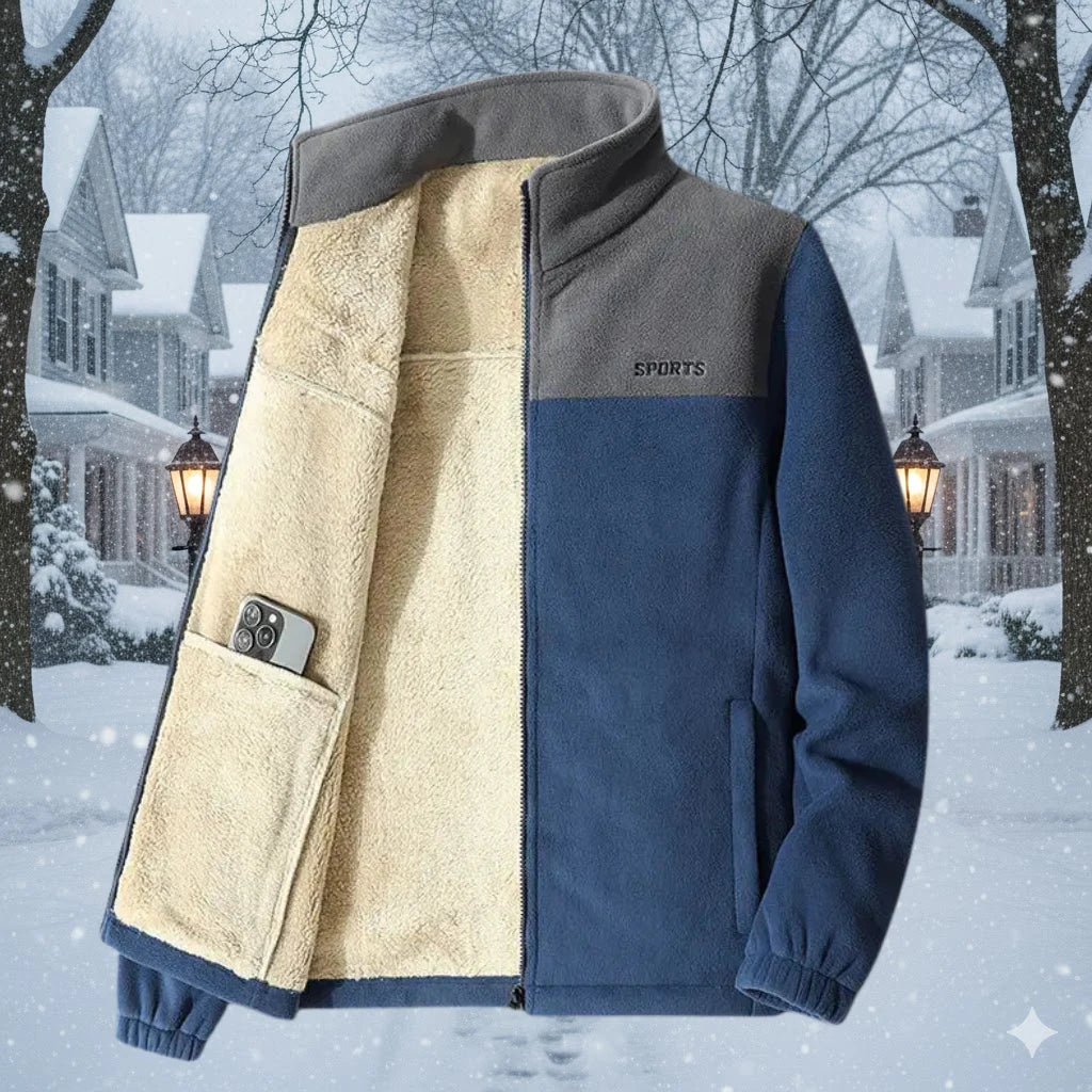 Marek – Ciepła polarowa kurtka na świeżym powietrzu