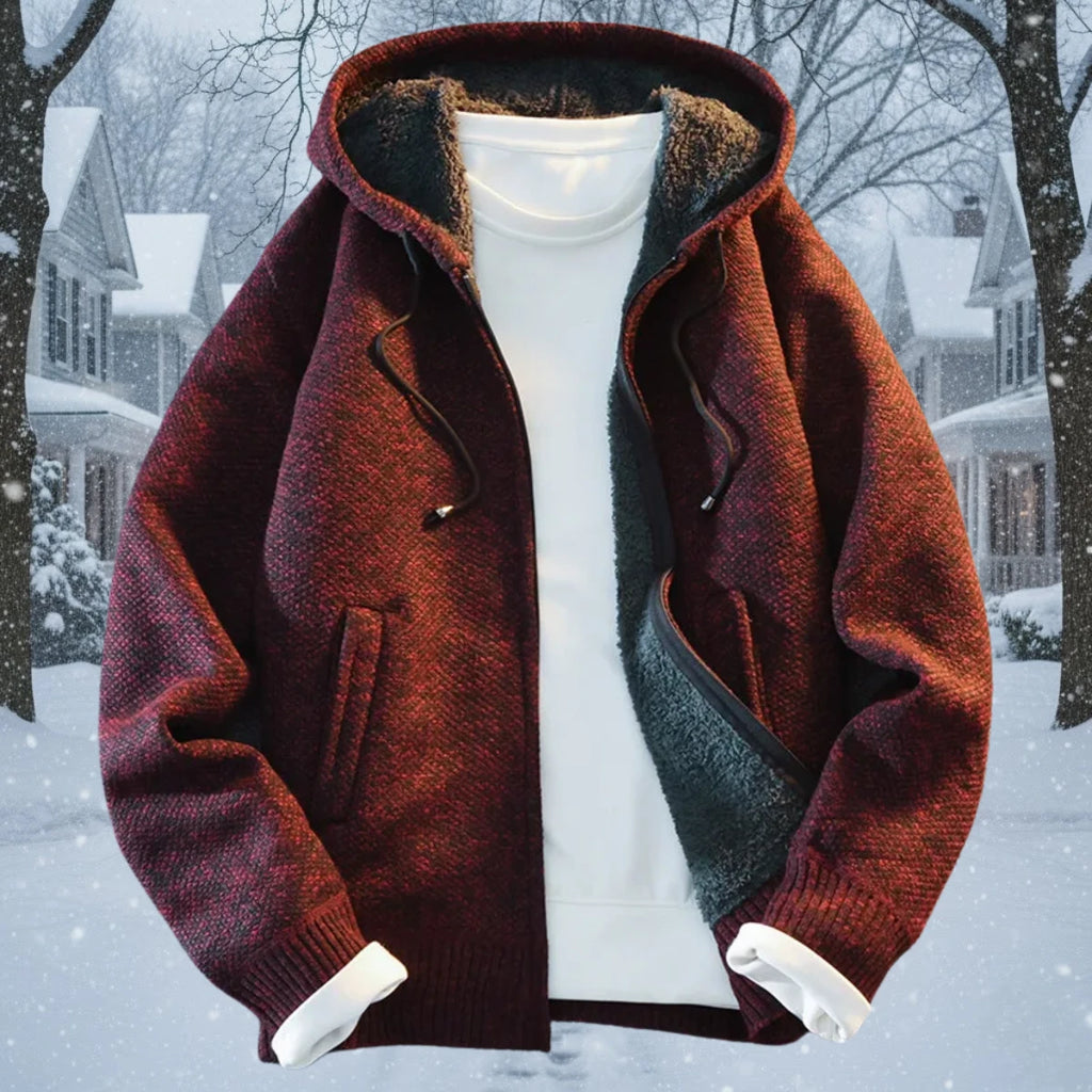 Marek – Klasyczny sweter z kapturem