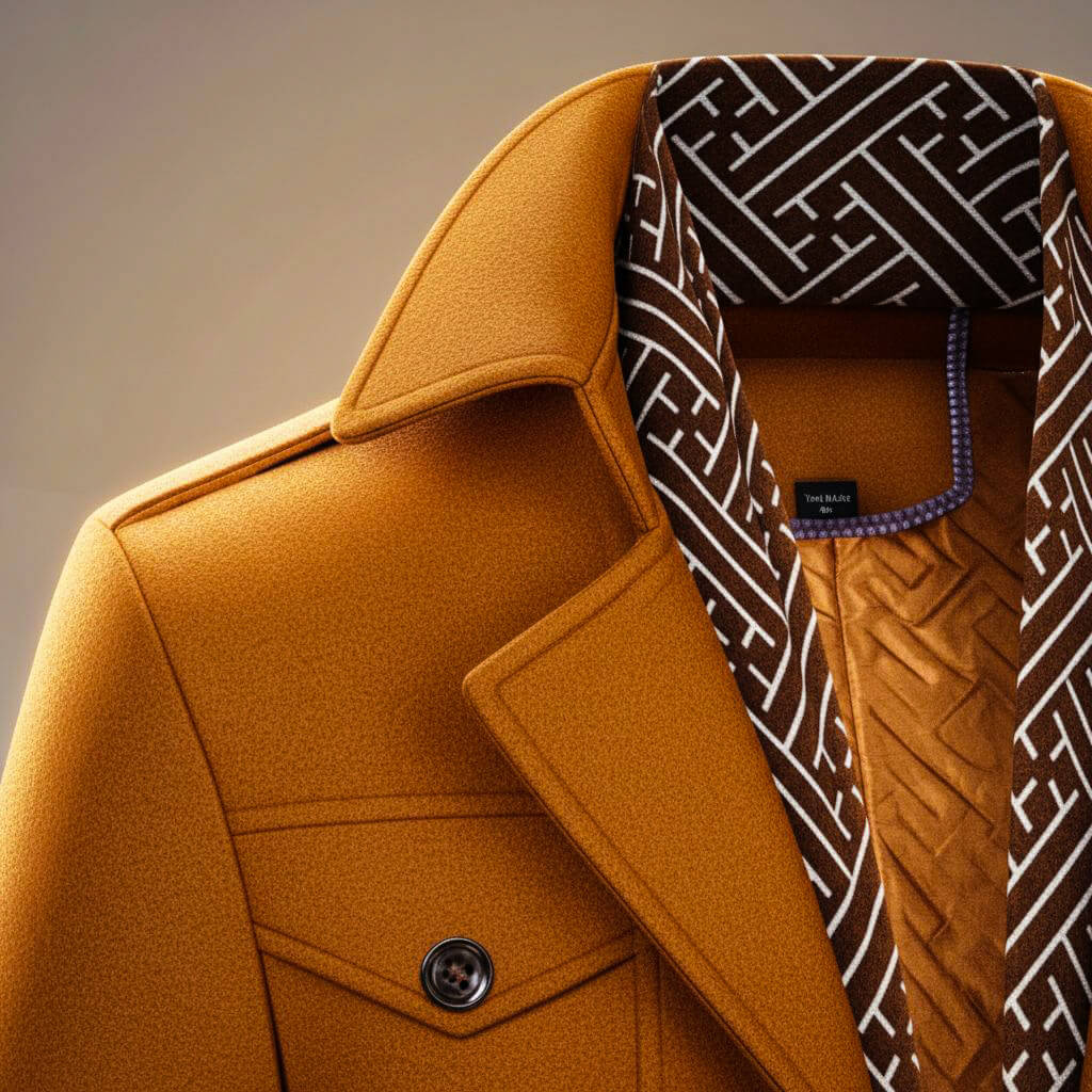 Kacper – Płaszcz z wełny virgin