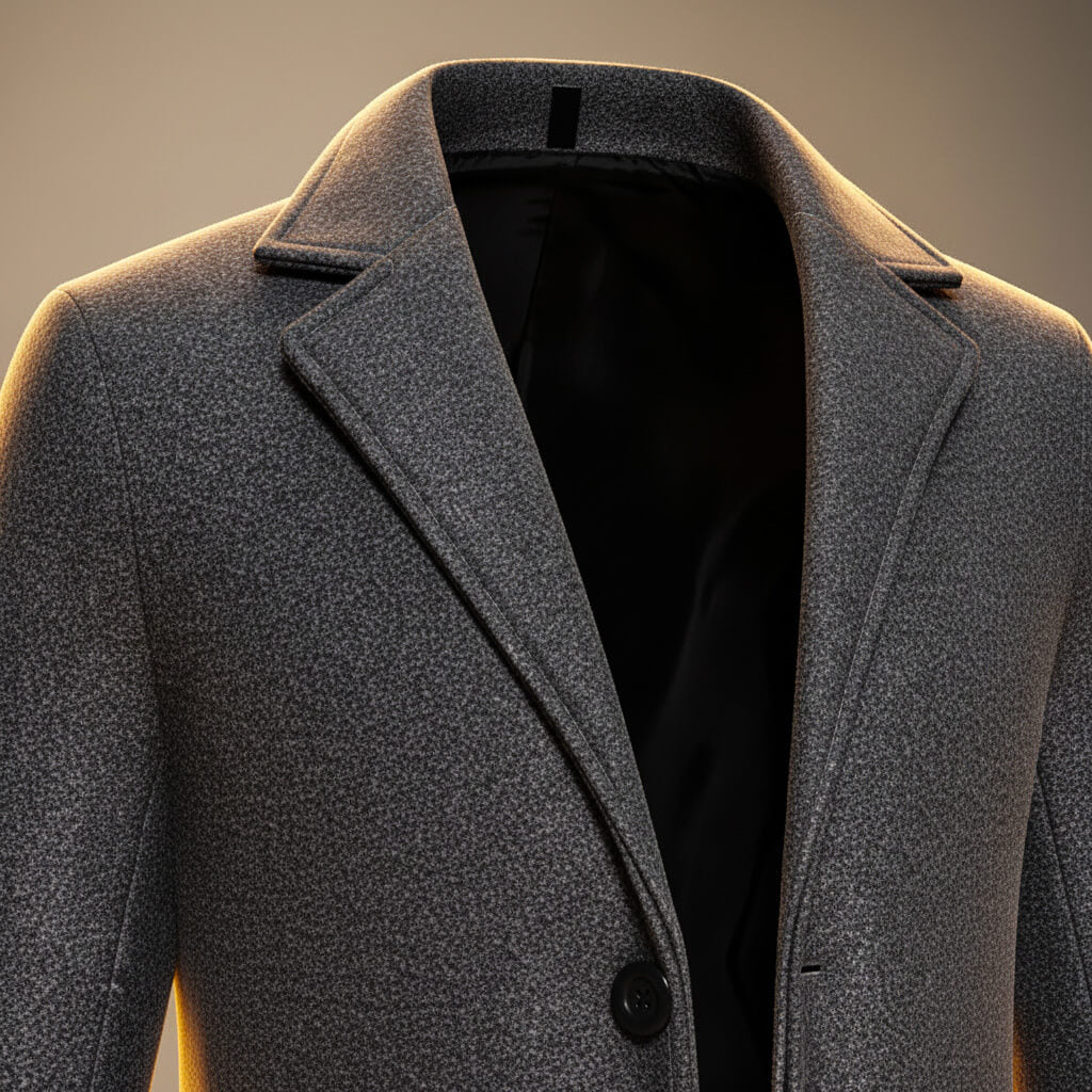 Marek – Płaszcz z peruwiańskiej bawełny