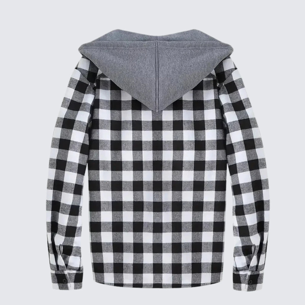 Krzysztof – Ciepła koszula z kapturem