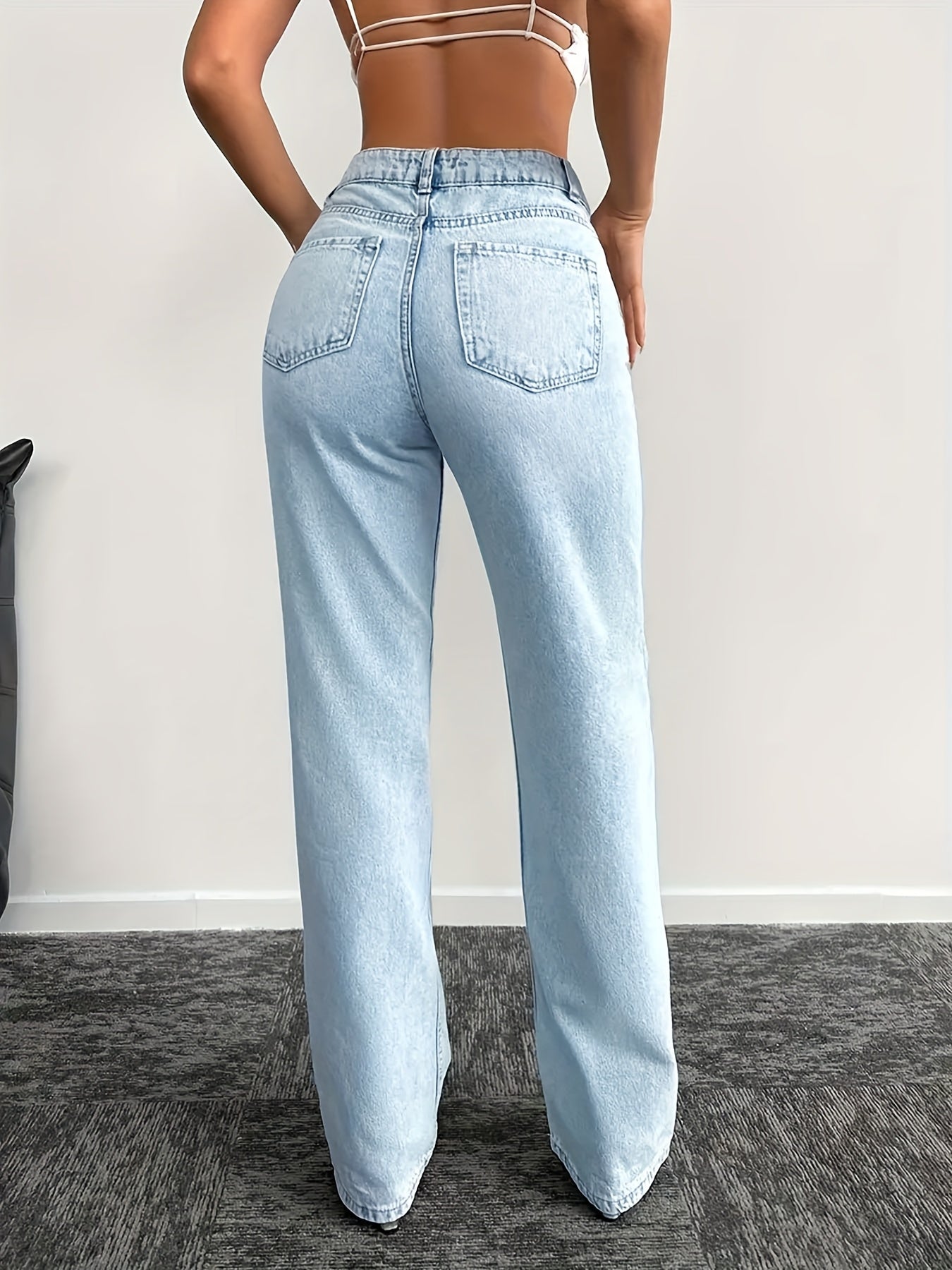 Kasia – Niebieskie jeansy na lato