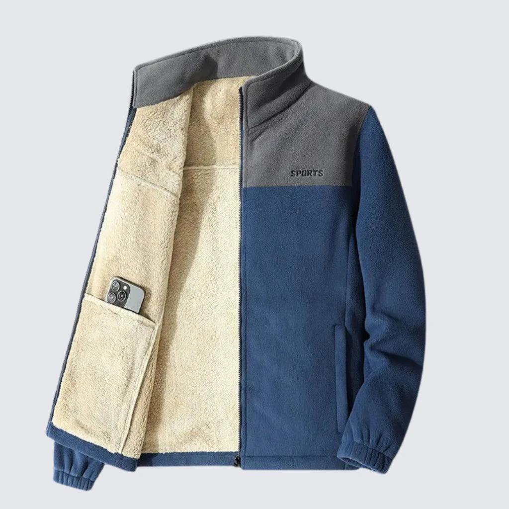 Marek – Ciepła polarowa kurtka na świeżym powietrzu