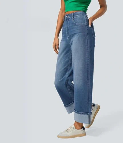 Kasia – Dżinsy z wysokim stanem