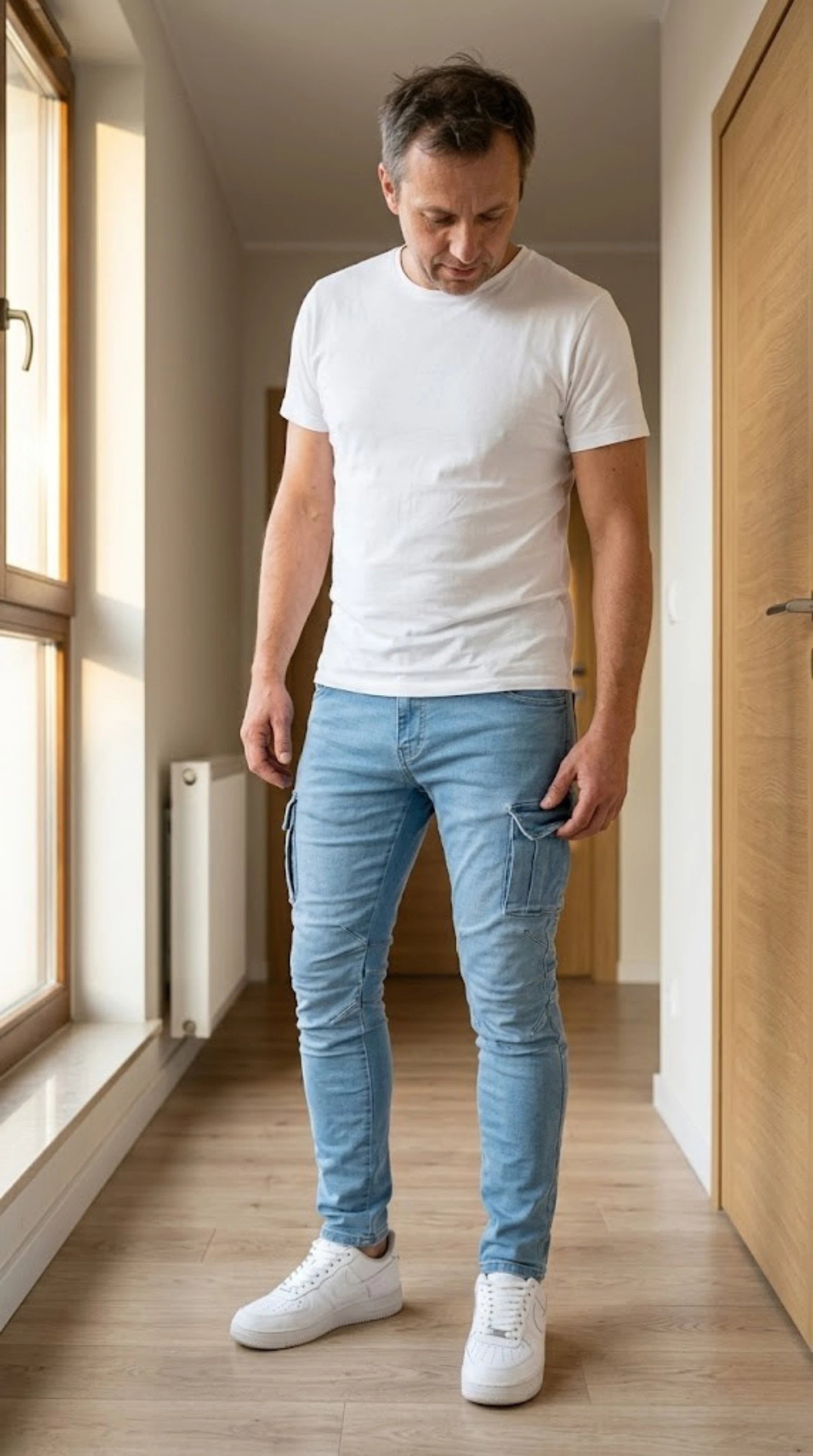 Dżinsy Cargo Urban Denim