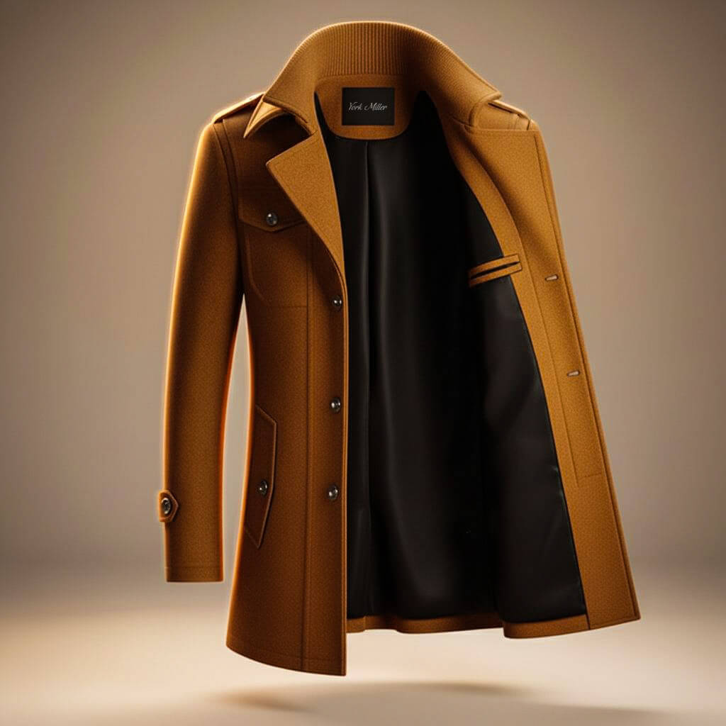 Marek – Płaszcz z wełny virgin