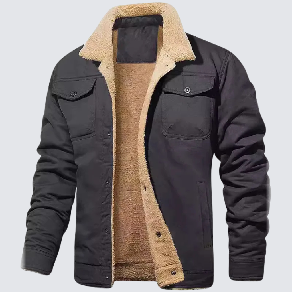 Kacper – Welurowa kurtka na chłodne dni