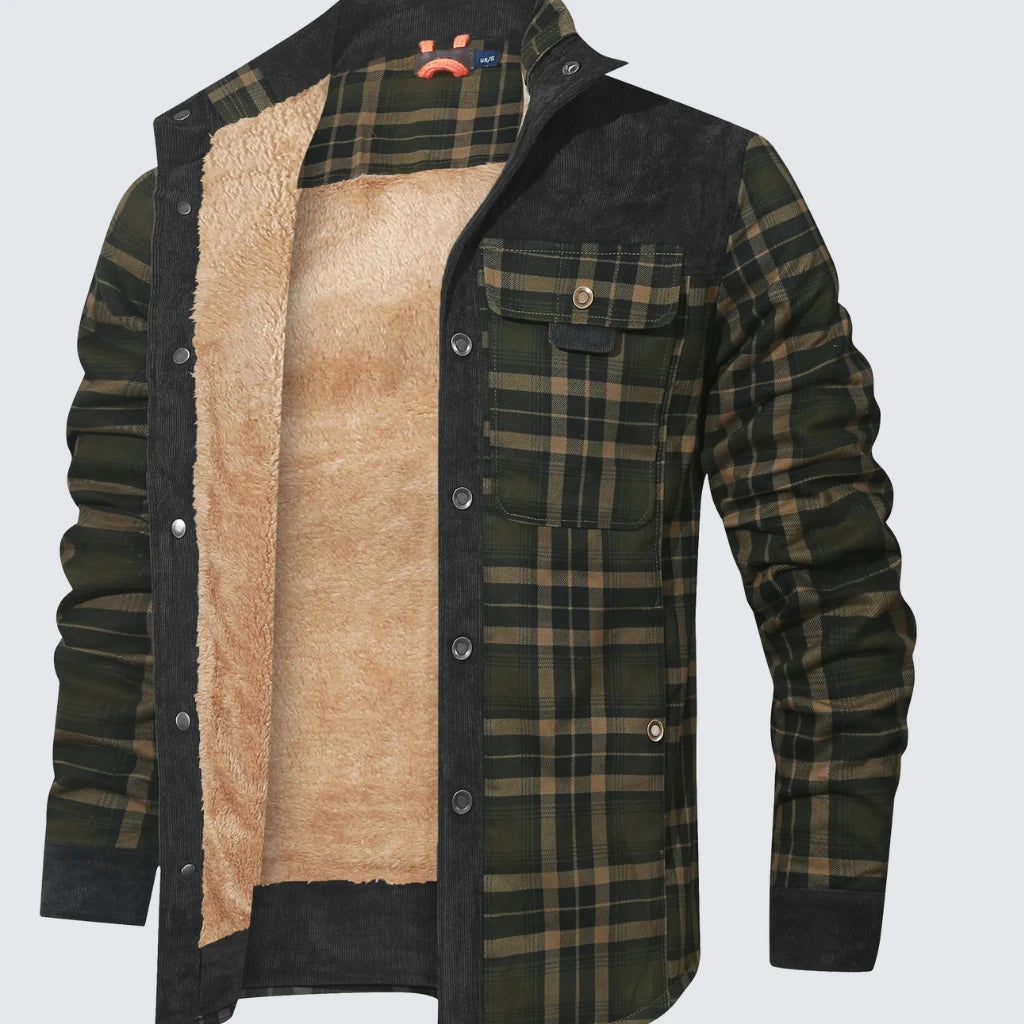 Mateusz – Miękka kurtka męska, zimowa i wiatroszczelna