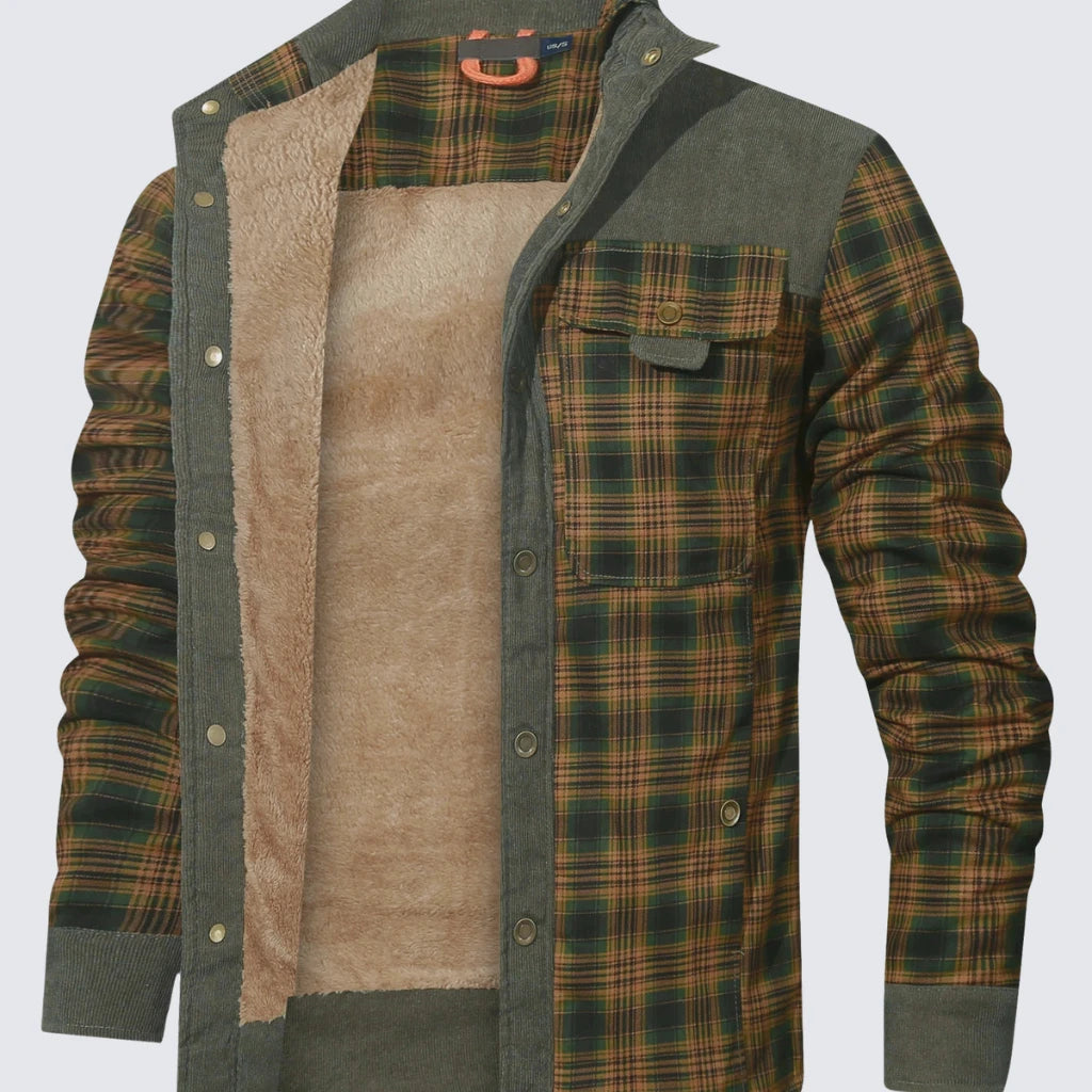 Mateusz – Miękka kurtka męska, zimowa i wiatroszczelna