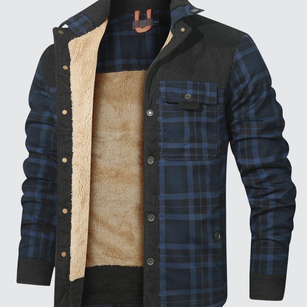 Mateusz – Miękka kurtka męska, zimowa i wiatroszczelna